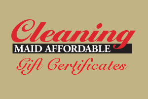 Cleaning Gift Certificate